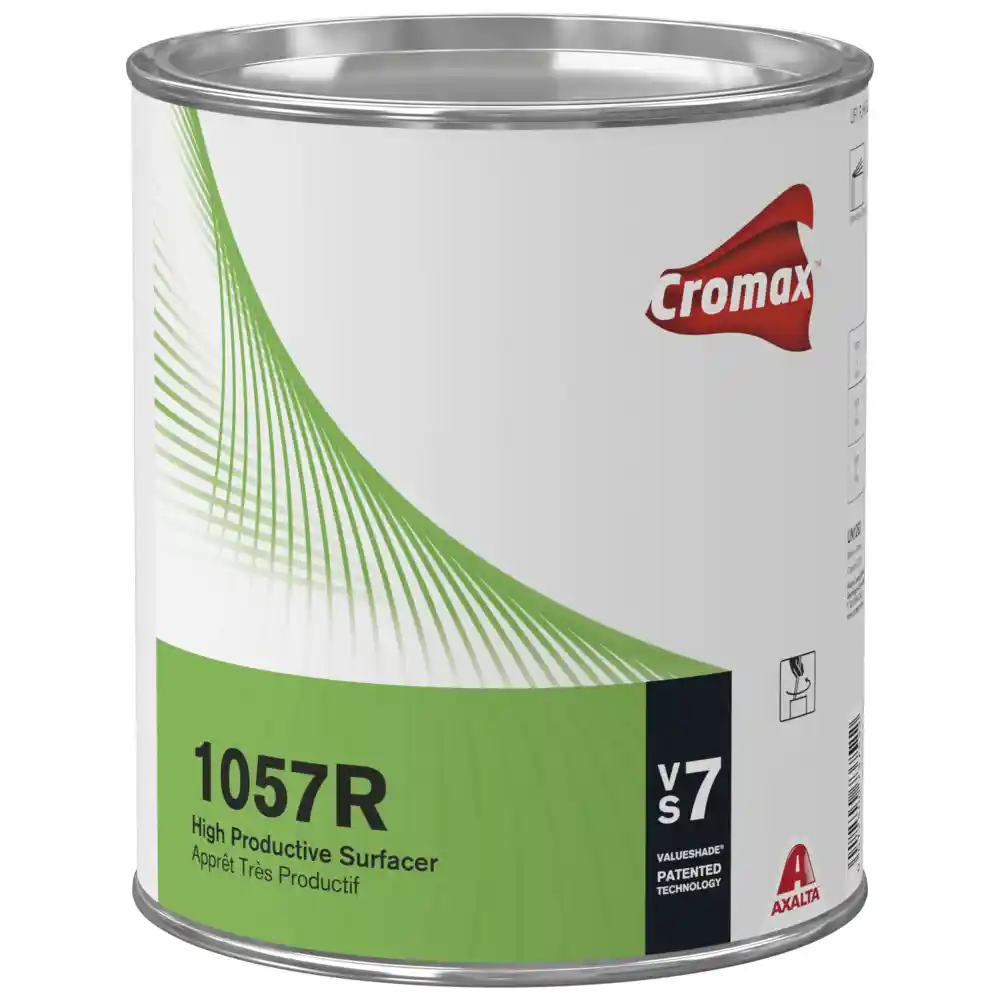 CROMAX 1057R Noir - Apprêt garnissant séchage rapide 3.5L