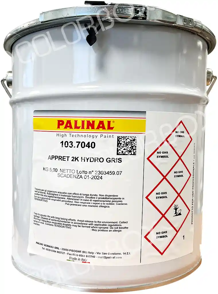 PALINAL 10370405 Gris Apprêt de charge 2K hydro 5kg