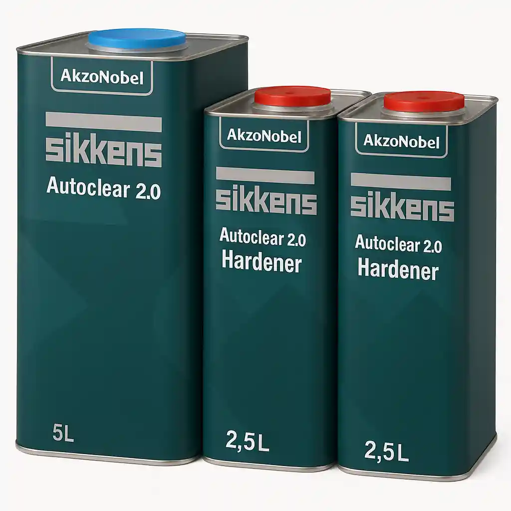 SIKKENS KIT_AUTOCLEAR_2.0 Kit vernis Autoclear 2.0 523070 5L + 2 durcisseurs 523739 2.5L
