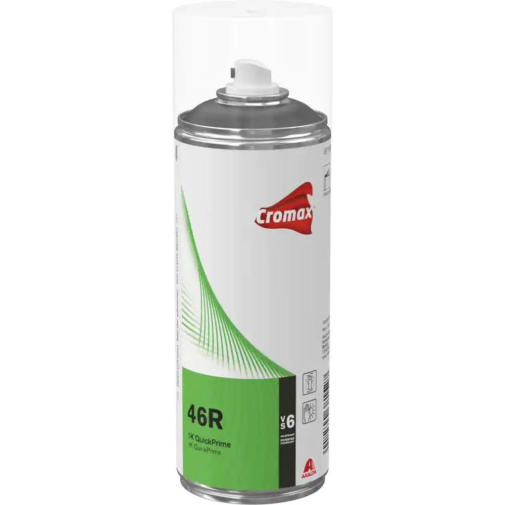 CROMAX 46R Apprêt gris foncé aérosol 1K QUICK PRIME VS6 400ml