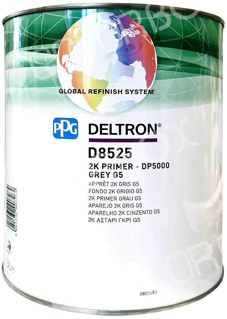 PPG D8525 Gris - DP5000 Apprêt UHS très garnissant 2K 3L