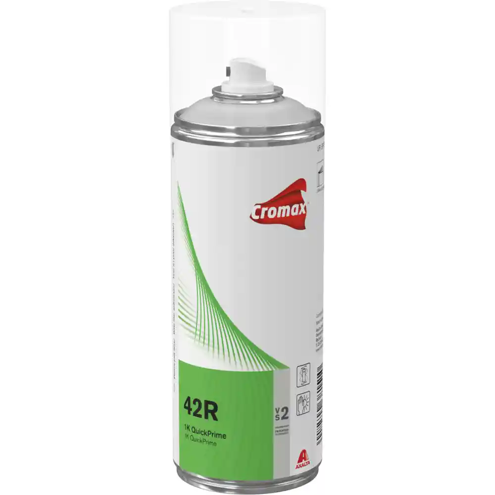 CROMAX 42R Apprêt blanc cassé aérosol 1K QUICK PRIME VS2 400ml