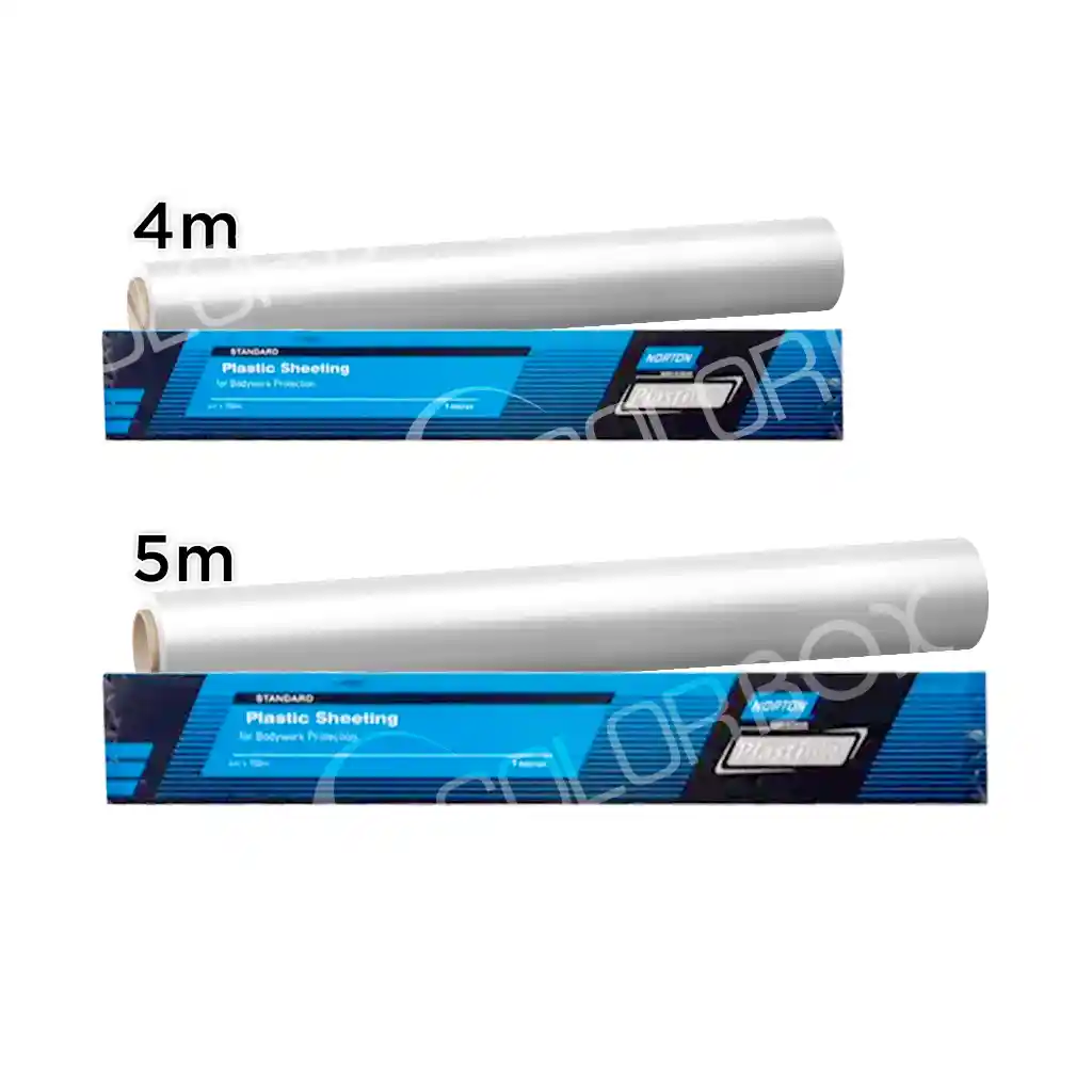 NORTON KIT_PLASTIFILM+ 1 bâche film masquage 4m + 1 bâche film masquage 5m