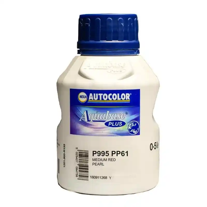 AUTOCOLOR P995-PP61 Medium pearl red 0.5L Nexa Autocolor Aquabase Plus