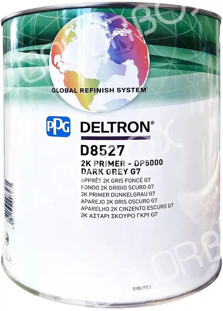PPG D8527 Gris foncé - DP5000 Apprêt UHS très garnissant 2K 3L