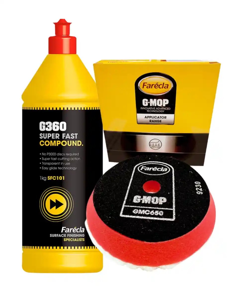 FARECLA KIT_SFC101 Kit liquide de polissage SFC101 + Mousse super coupe GMC650