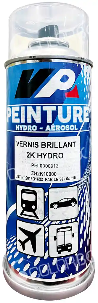 COLORBOX.EU VERNIS_HYDRO Aérosol Vernis Brillant 2K Hydro 400ml