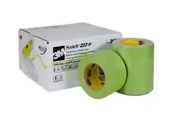 3M 26341 72mm x 55m - 2 rouleaux Tiro vert ruban de masquage 233+