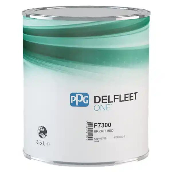 PPG F7300 Bright red DELFLEET ONE 3.5L