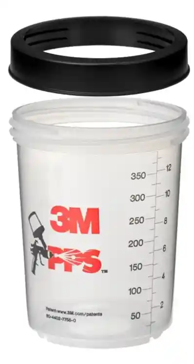 3M 26122 400 ml 1 godet rigide gradué pour PPS 2.0