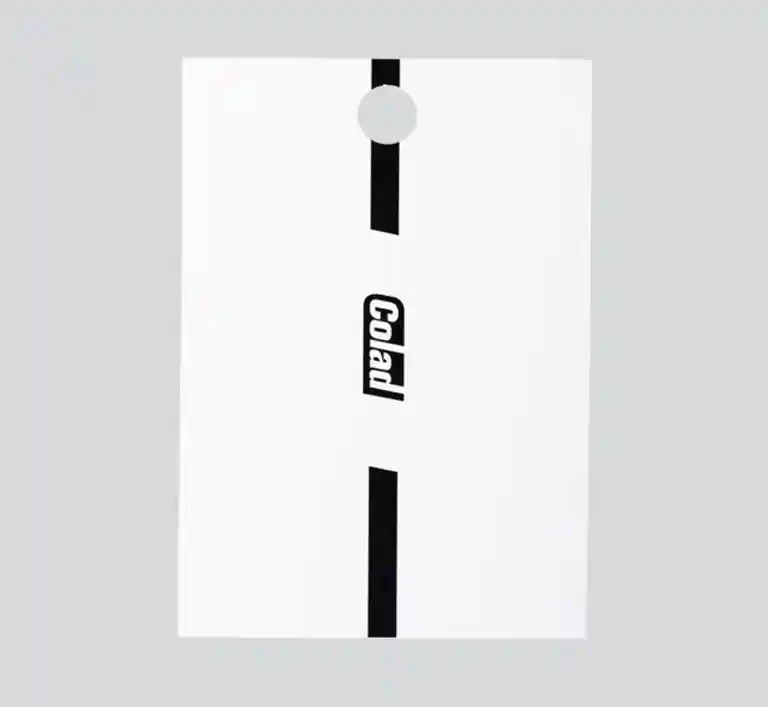 COLAD 9314 Blanc - 250 plaquettes-test souples et légères en papier