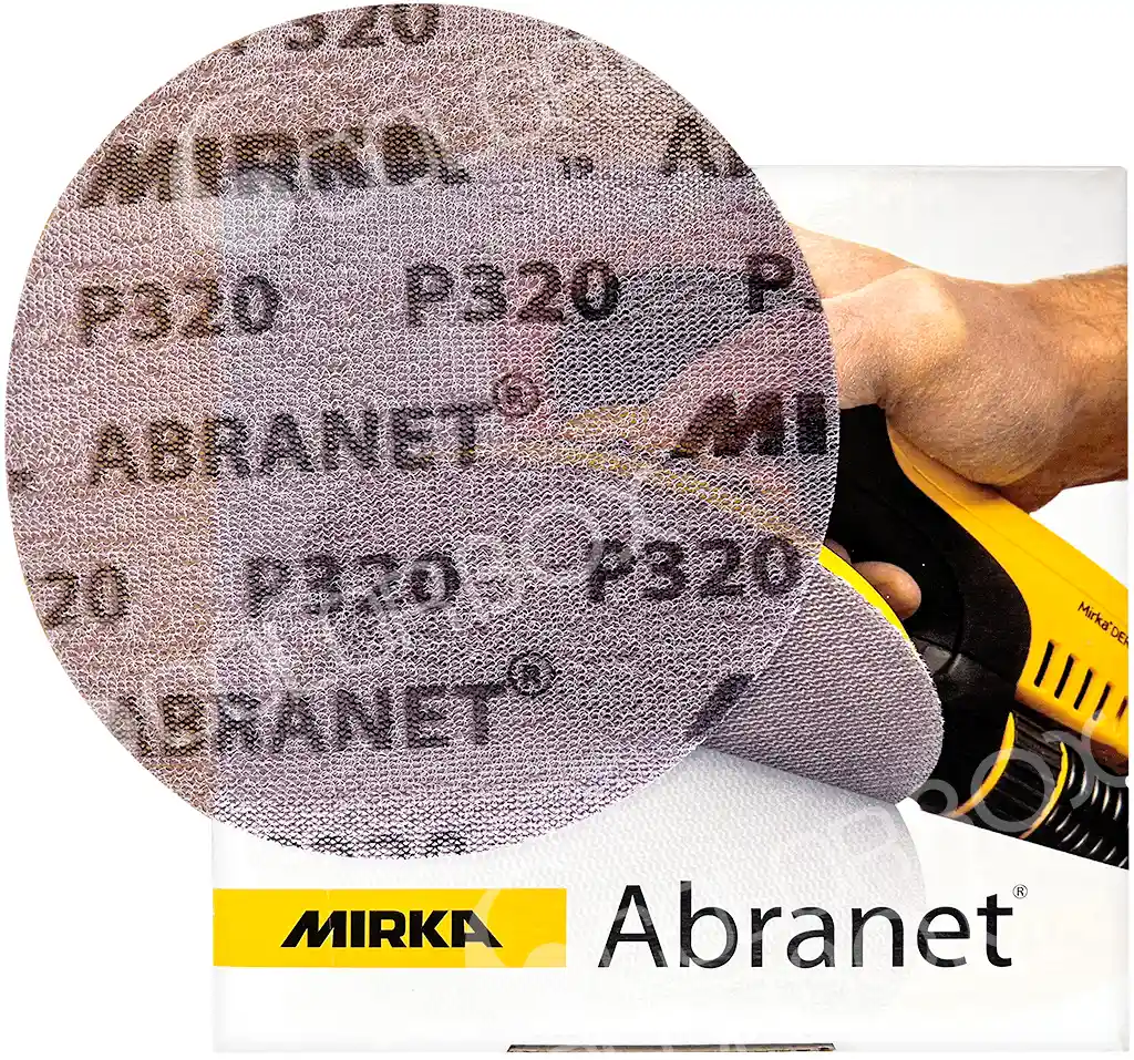 MIRKA 5424105032 P320 diam 150mm - 50 disques ABRANET super performants !