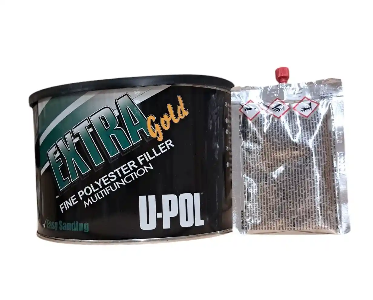 U-POL UPEG/2 Mastic polyester multifonction extra gold beige 1.1L + durcisseur