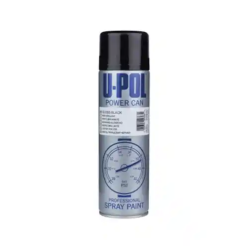 U-POL PCGW/AL Couleur blanc brillant aérosol Power Can 500ml