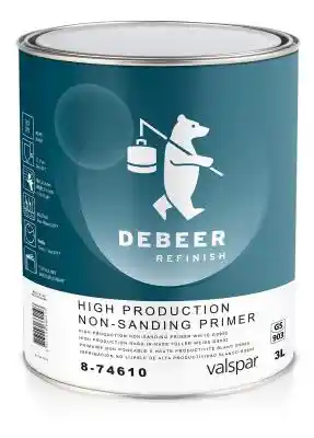 DEBEER 8-74610 Blanc - Apprêt mouillé sur mouillé sans ponçage 3L