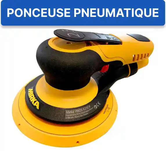 MIRKA 8995625111 Ponceuse PNEUMATIQUE finitions diam 150mm orbitale 2.5mm