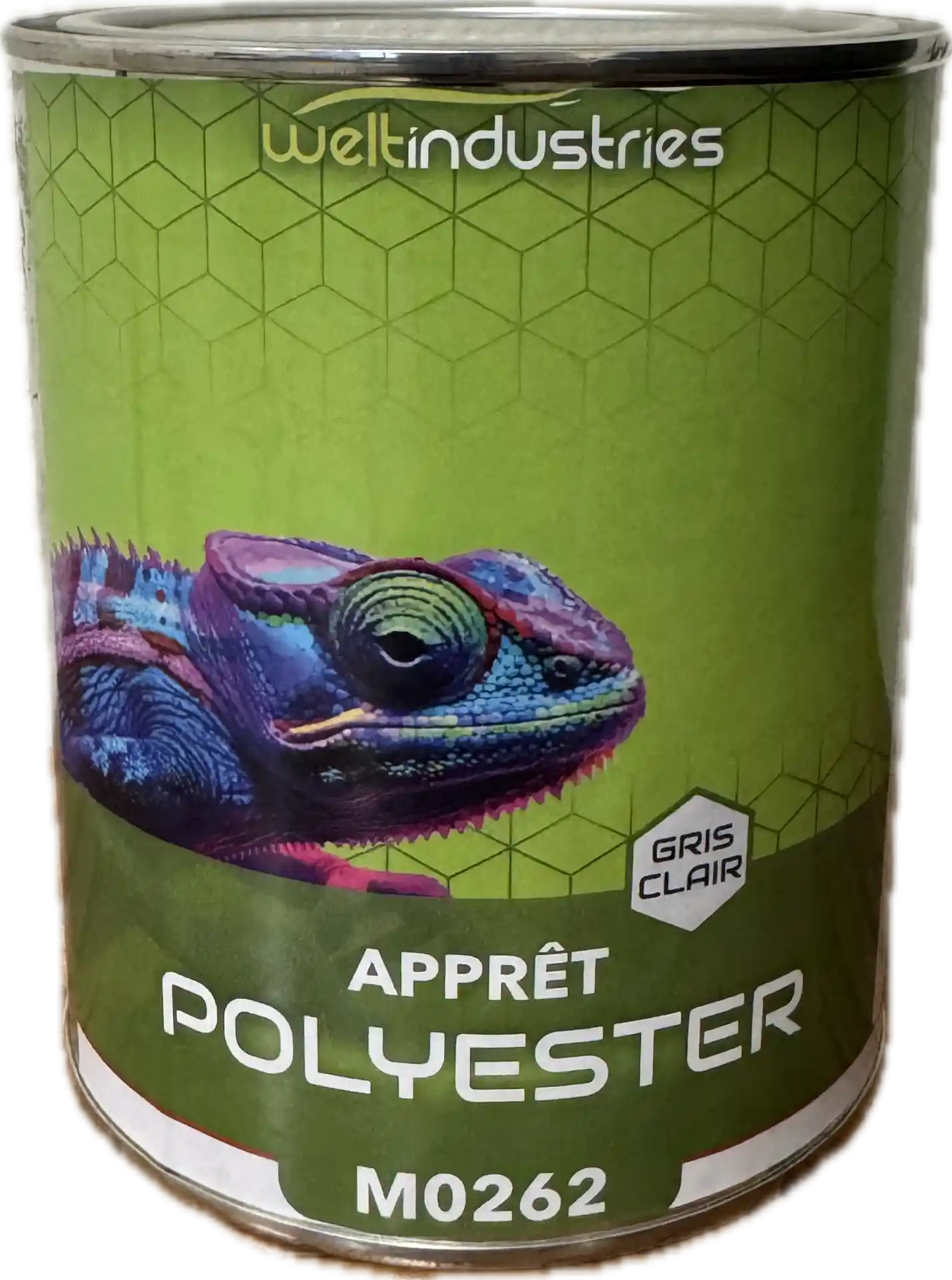 WELTLACK WE2/62K Apprêt polyester M0262 1kg + durcisseur inclus