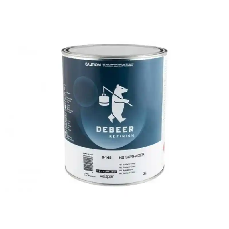 DEBEER 8-145 Apprêt gris moyen garnissant 3L