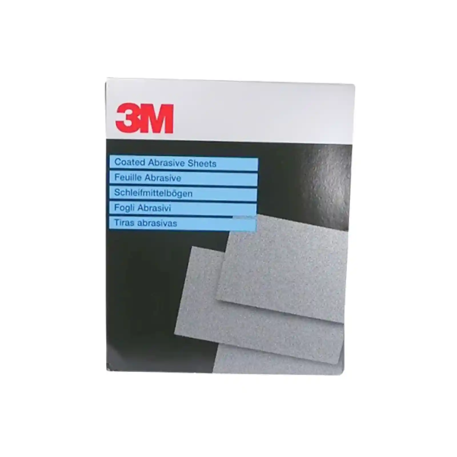3M 01975 P400 230x280mm - 25 feuilles papier abrasif à l'eau Wetordry