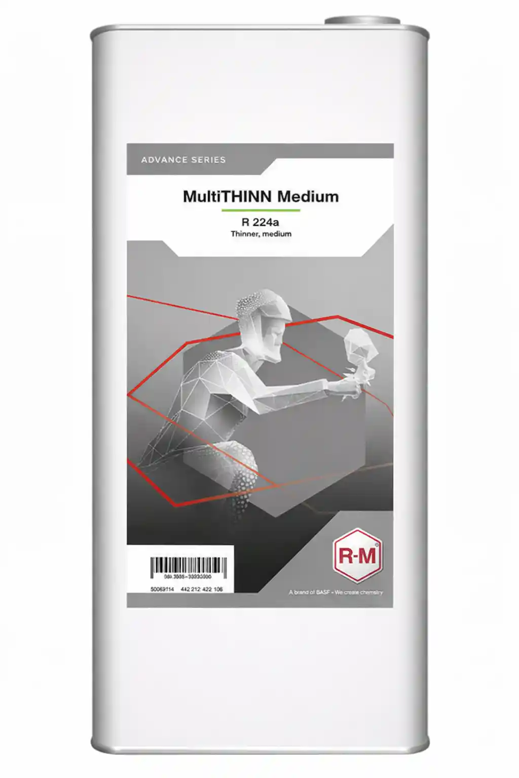 RM R2A24 Diluant medium MULTITHINN 5L pour apprêt Perform & Quickfiller