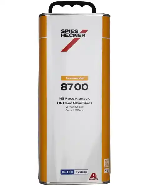 SPIES HECKER 8700 Vernis Permasolid HS RACE 5L