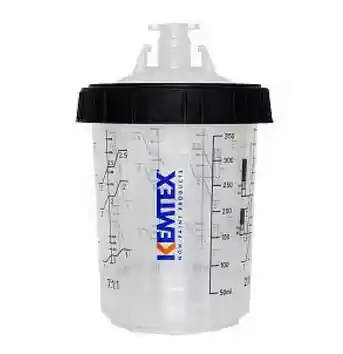 KEMTEX 13.331245-125 50 godets jetables 400ml 125µ