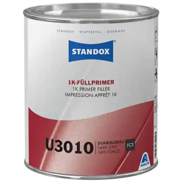 STANDOX 02084929 Gris foncé U3010 - apprêt 1K primer filler 3.5L