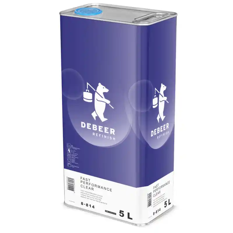 DEBEER 8-814 Vernis séchage rapide Fast Performance 5L