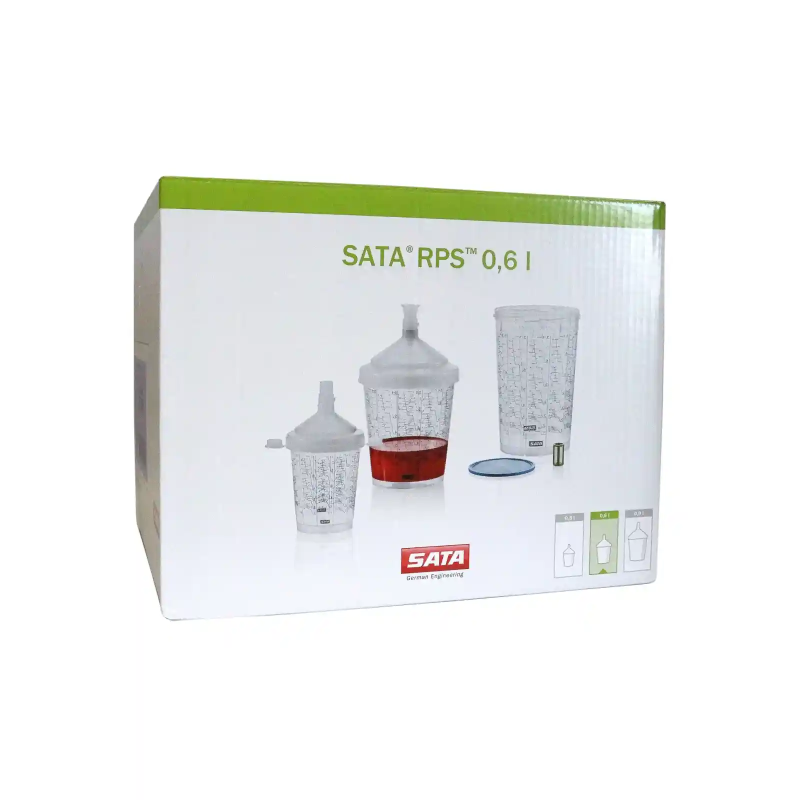 SATA 1010438 60 godets RPS 600ml 125µ