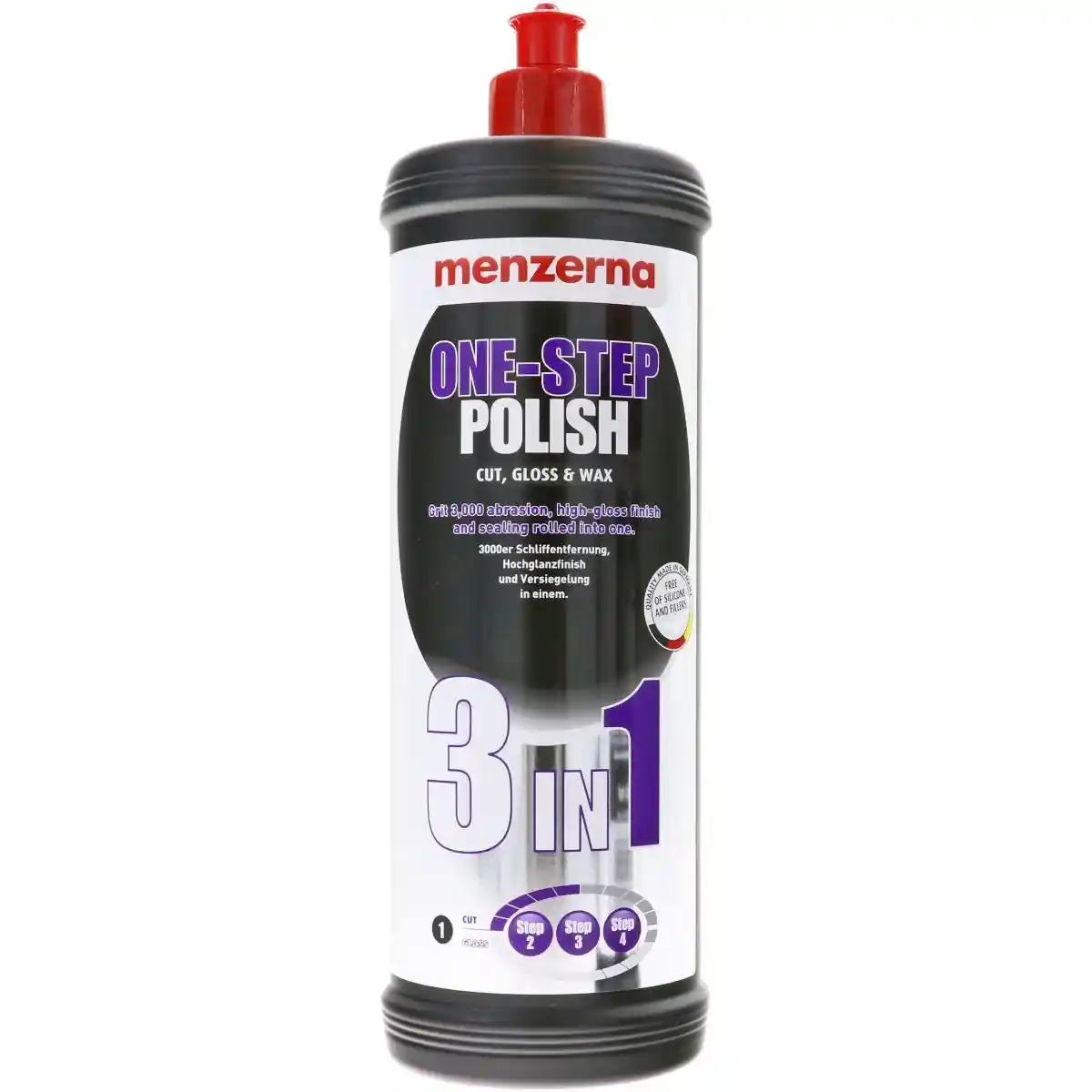 MENZERNA ONE-STEP_POLISH Liquide de polissage en 1 étape 3en1 1L