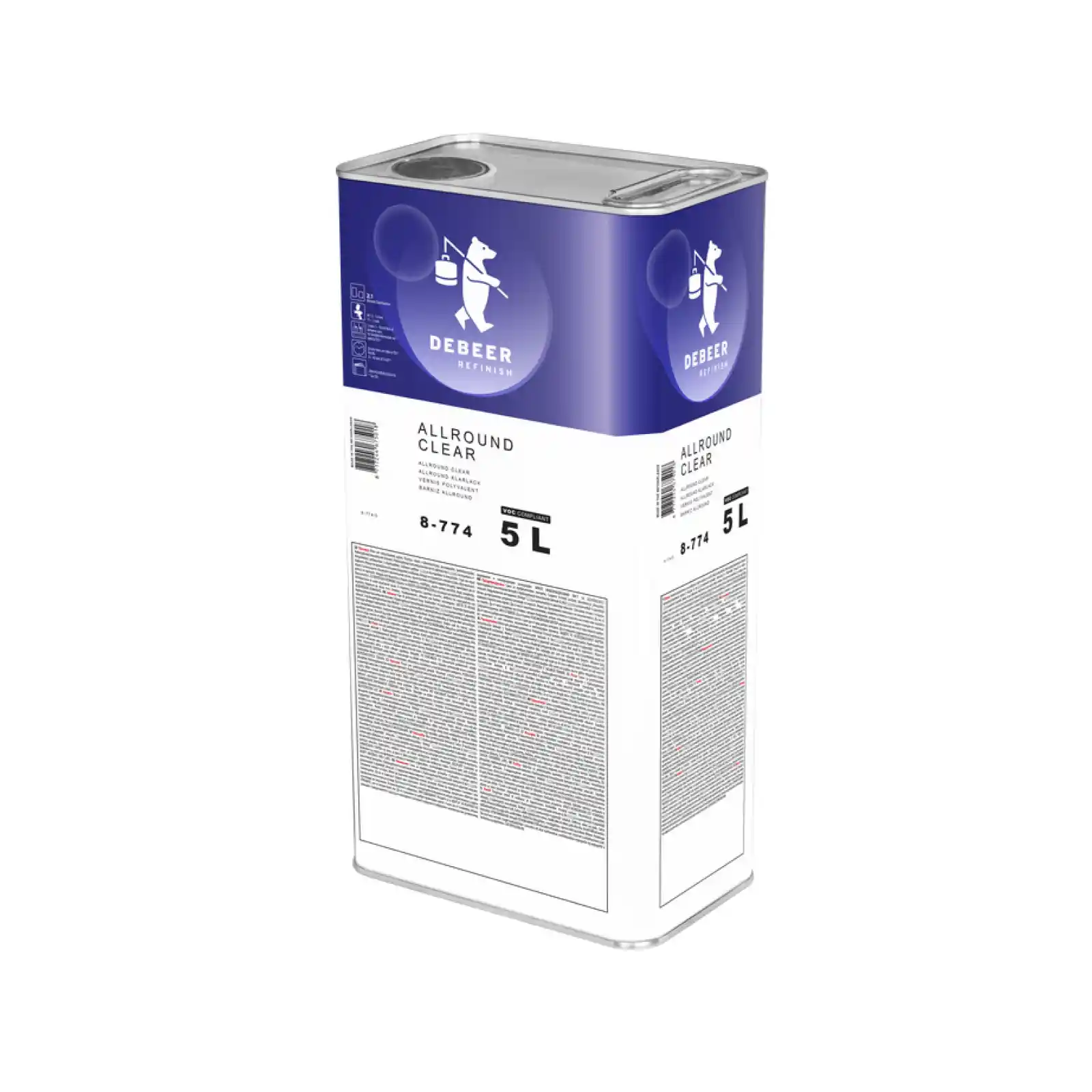 DEBEER 8-774 Vernis multi-usages Allround 5L