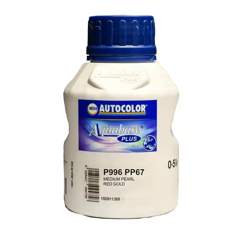 AUTOCOLOR P996-PP67 Medium pearl red gold 0.5L Nexa Autocolor Aquabase Plus