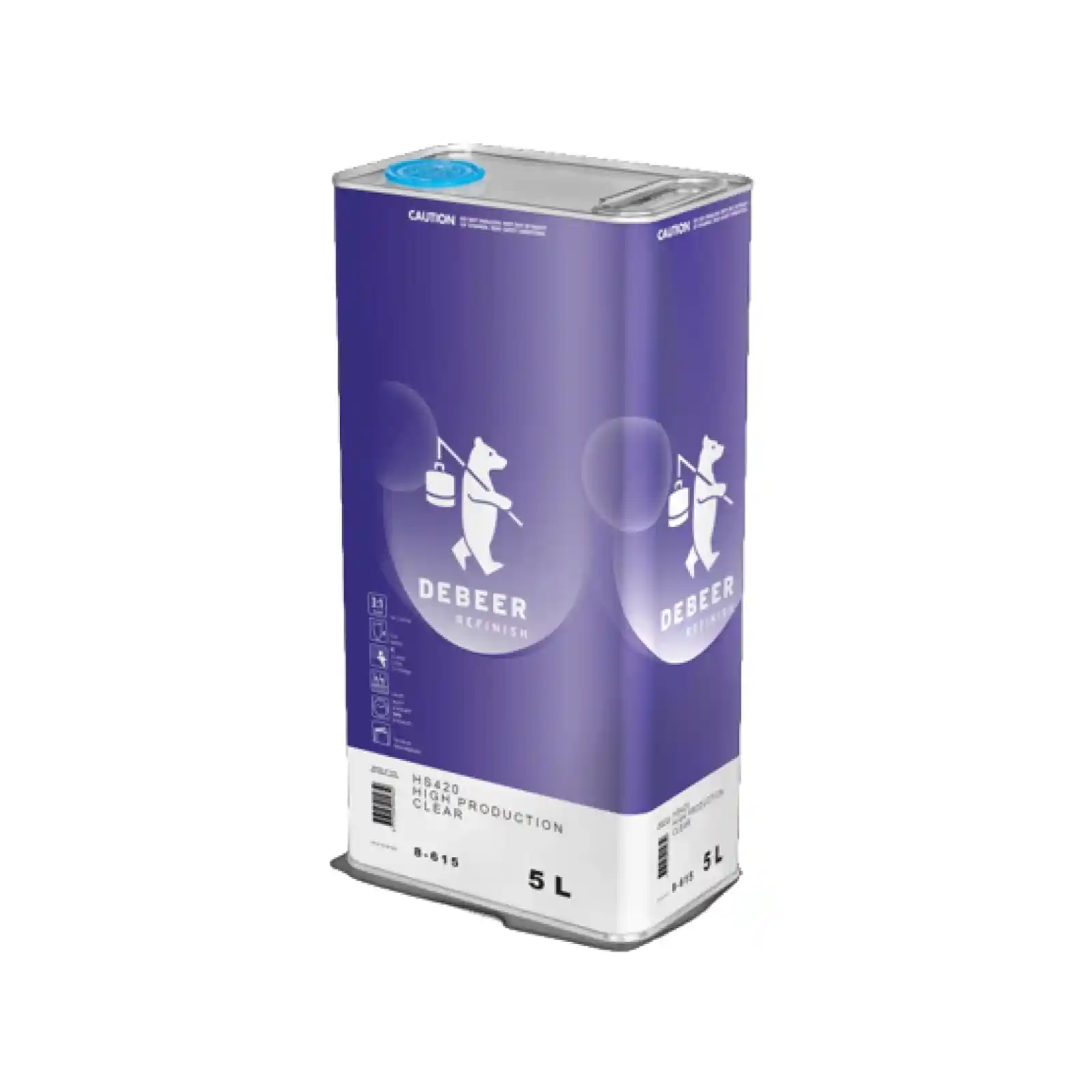 DEBEER 8-615 Vernis haute productivité 5L