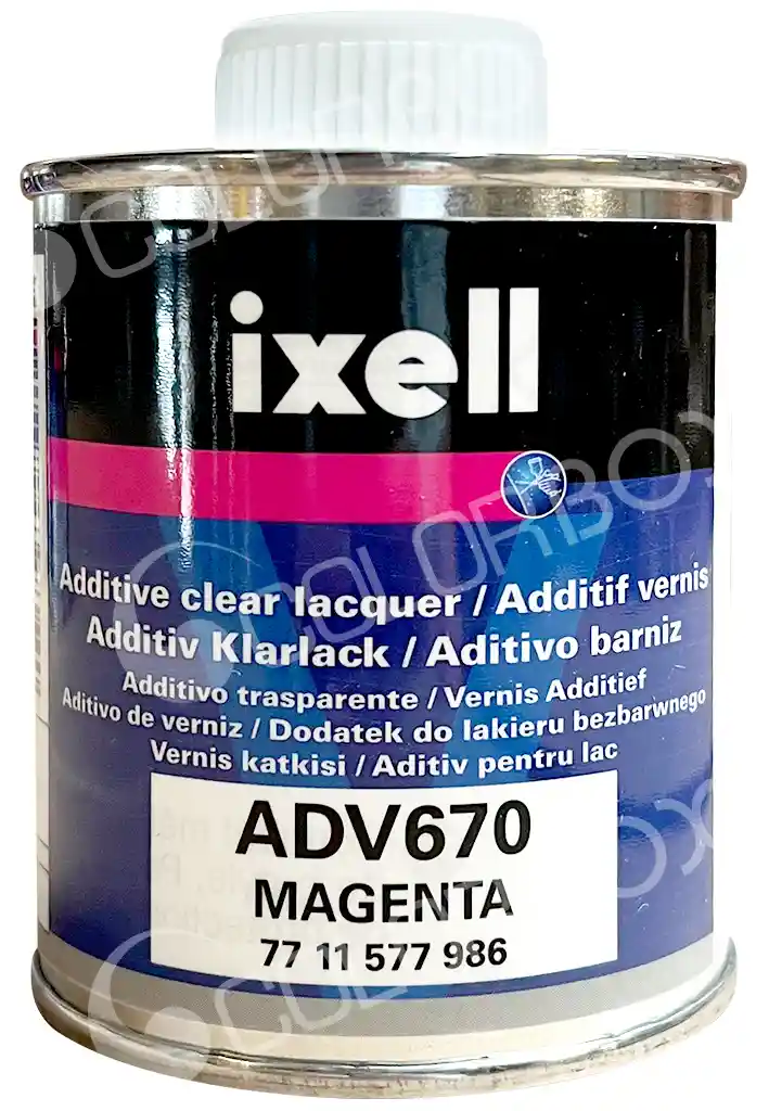 IXELL ADV670 7711577986 Additif magenta pour vernis 0.1L