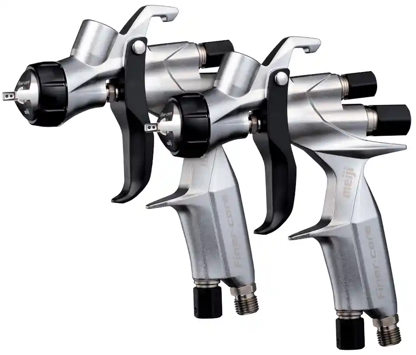 MEIJI KIT_MEIJI Kit 2 pistolets de pulvérisation base et vernis