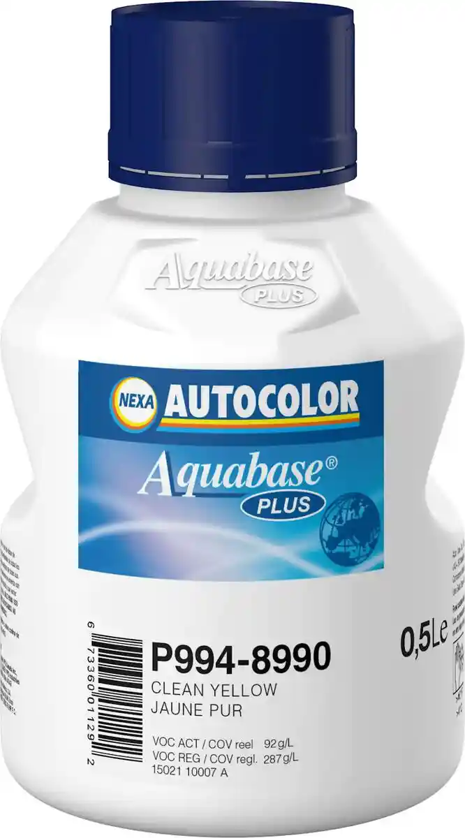 AUTOCOLOR P994-8990 Clean yellow 0.5L Nexa Autocolor Aquabase Plus
