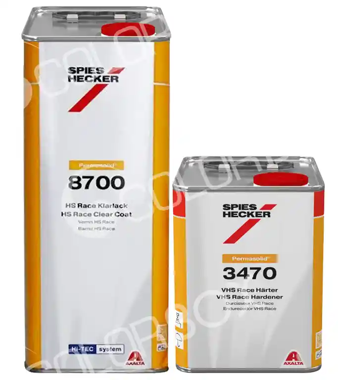 SPIES HECKER KIT_8700 Kit vernis 8700 5L + 1 Durcisseur 3470 2.5L