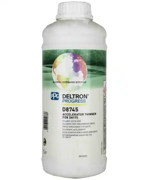PPG D8745 Diluant accélérateur DELTRON PROGRESS pour vernis D8175 1L