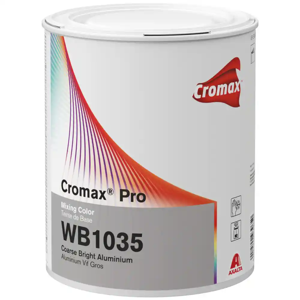CROMAX PRO WB1035 Aluminium brillant gros 3.5L