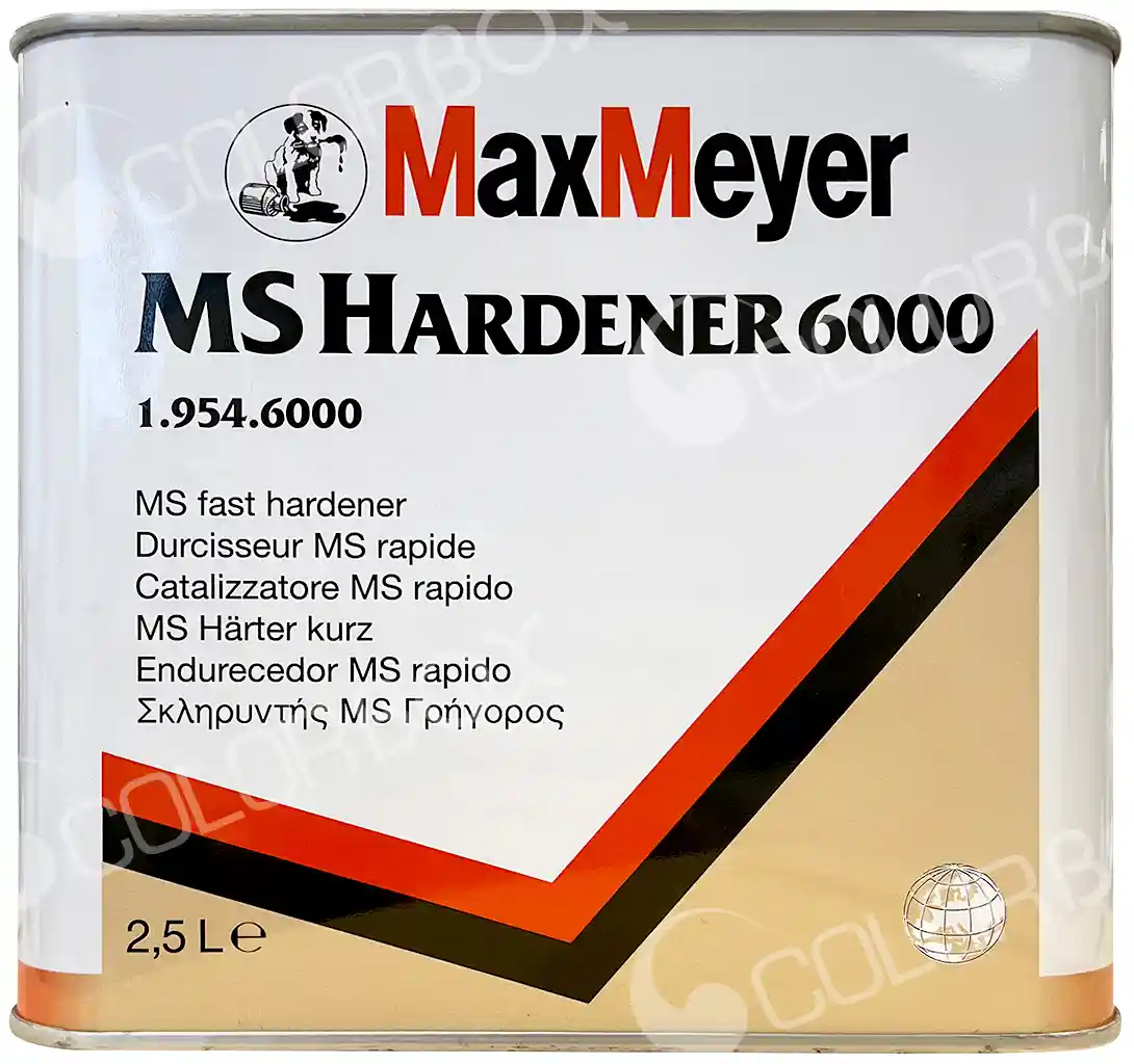 MAX MEYER MS6000 Durcisseur rapide MS 2.5L pour vernis MAT/SATIN