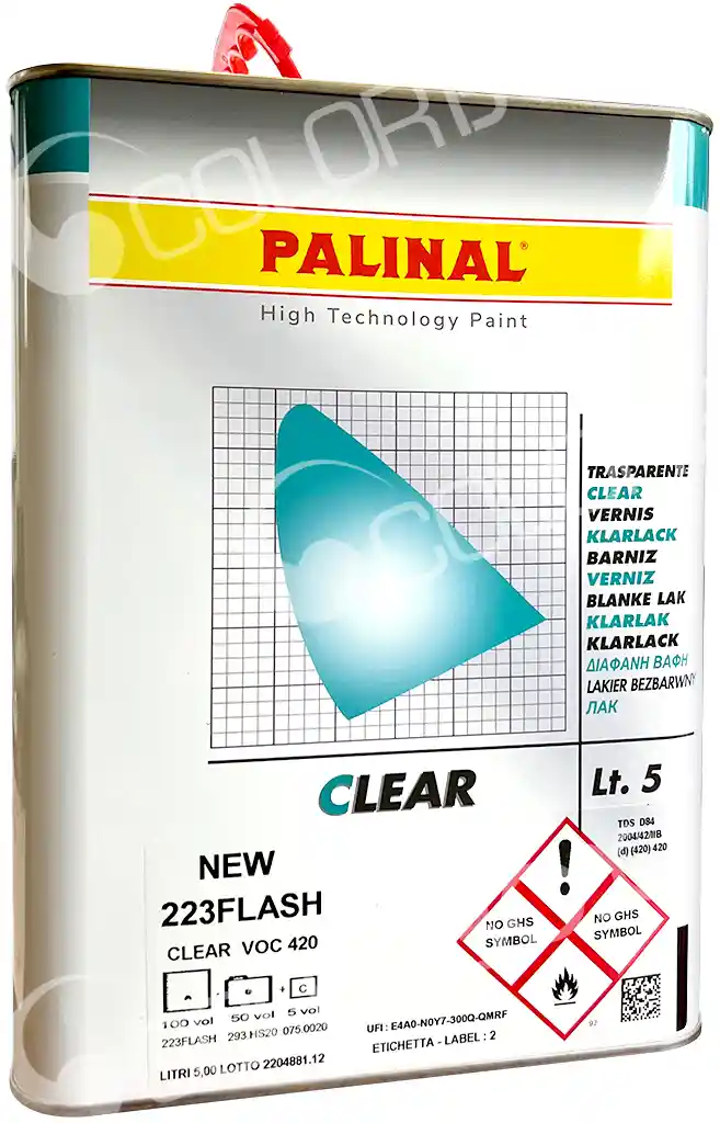 PALINAL 223FLASH5 Vernis VOC haut de gamme 5L
