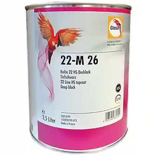 GLASURIT 22M26 Deep black 3.5L