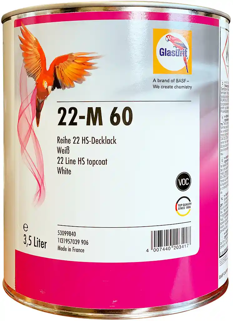 GLASURIT 22M60 White 3.5L