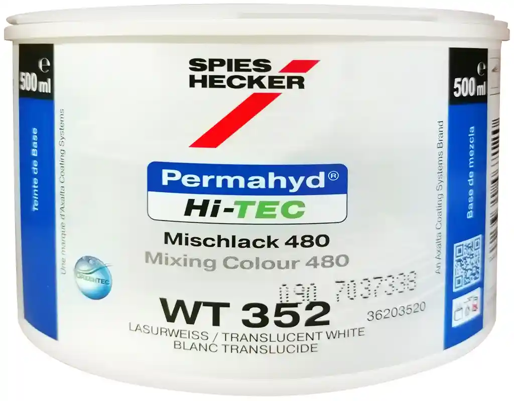 SPIES HI TEC WT352 Blanc glacis 0.5L