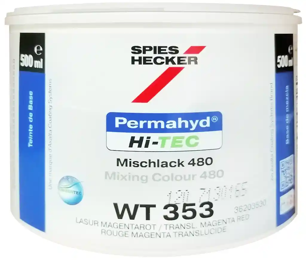 SPIES HI TEC WT353 Rouge magenta glacis 0.5L