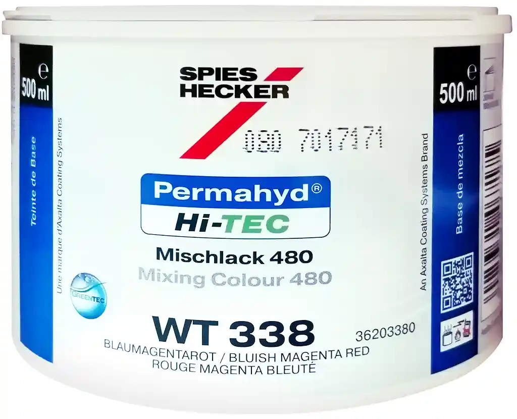 SPIES HI TEC WT338 Bleu magenta rouge 0.5L