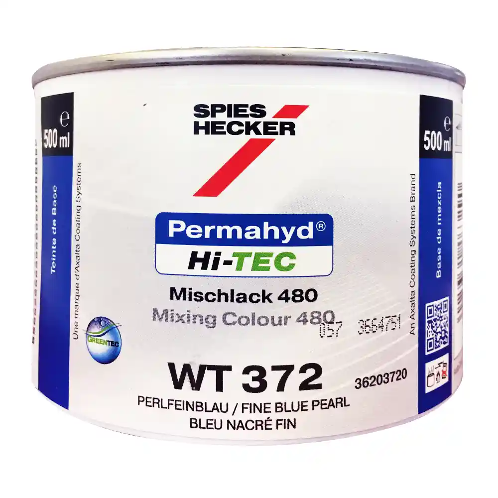 SPIES HI TEC WT372 Bleu fin perle 0.5L