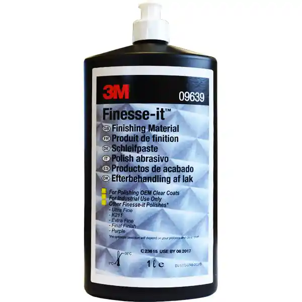 3M 09639 Produit de finition Finesse-it - bouchon blanc