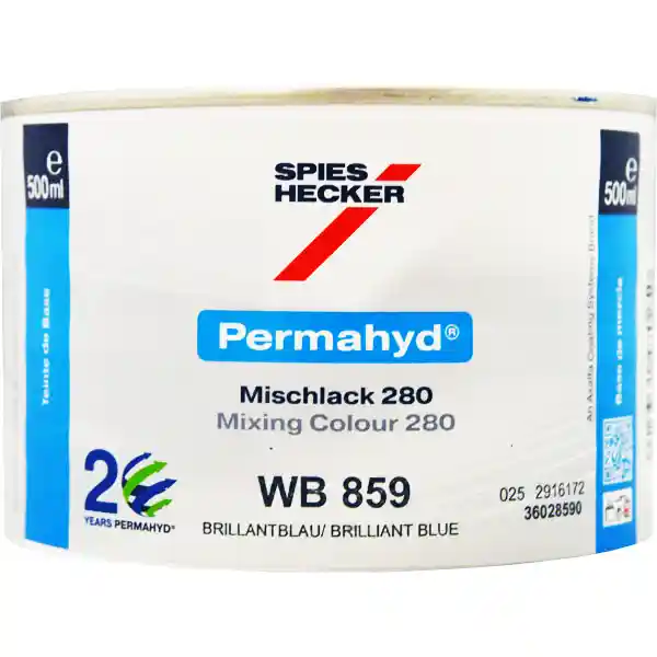 SPIES HECKER WB859 Bleu brillant 0.5L