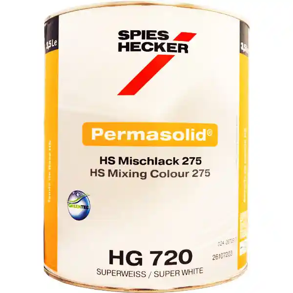 SPIES HECKER HG720 Blanc brillant direct 3.5L